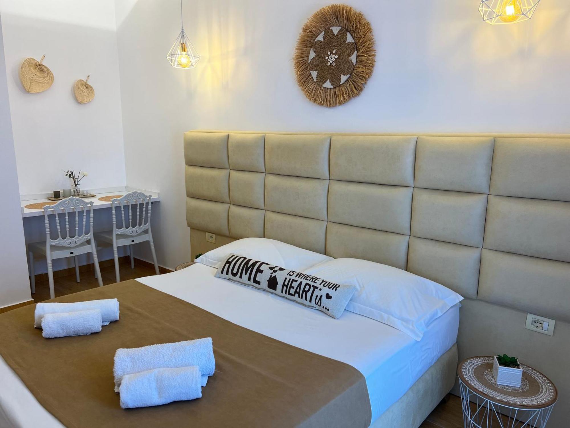 Apartments Sadiku With Sea View ساراندا المظهر الخارجي الصورة